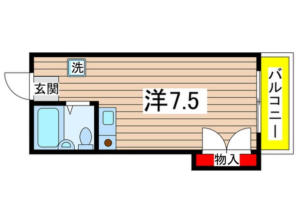 トライアングルＫＨの物件間取画像